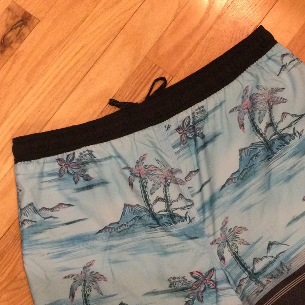 Burnside Tropical 🌴 Swim Trunks - Picture 3 of 11